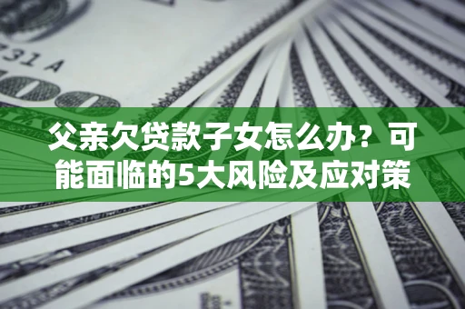 武汉父亲欠贷款子女怎么办?可能面临的5大风险及应对策略 武汉父亲欠贷款子女怎么办?可能面临的5大风险及应对策略