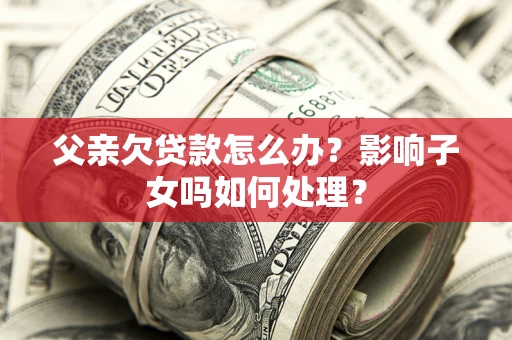 武汉父亲欠贷款怎么办？影响子女吗如何处理？