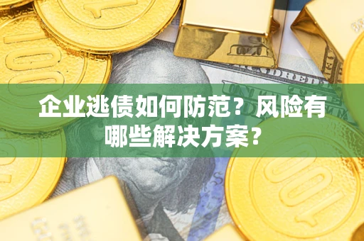 武汉企业逃债如何防范？风险有哪些解决方案？