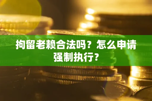 武汉拘留老赖合法吗？怎么申请强制执行？