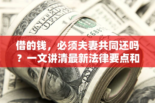 武汉借的钱，必须夫妻共同还吗？一文讲清最新法律要点和避坑指南