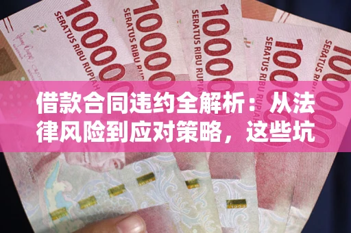 武汉借款合同违约全解析：从法律风险到应对策略，这些坑别再踩！
