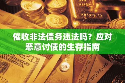 武汉催收非法债务违法吗？应对恶意讨债的生存指南